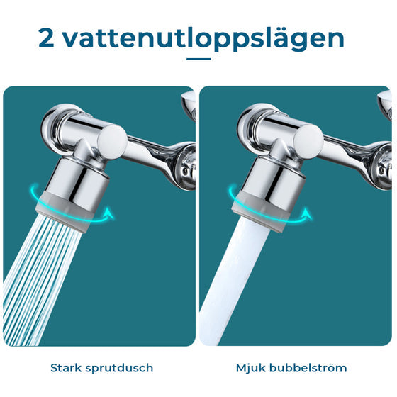 Roterbar multifunktionell förlängningskran