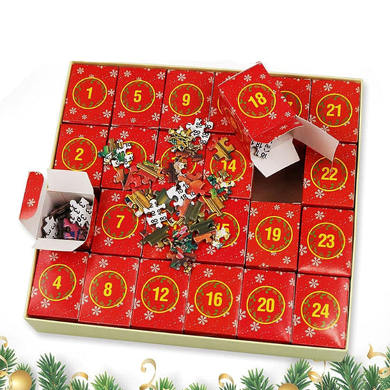 Adventskalender Julpussel