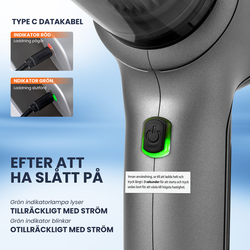 Uppgraderad Mini 3 i 1 dammsugare