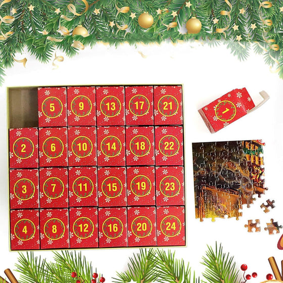Adventskalender Julpussel
