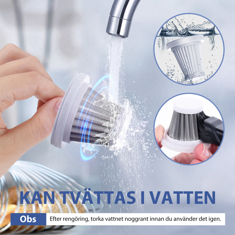 Uppgraderad Mini 3 i 1 dammsugare