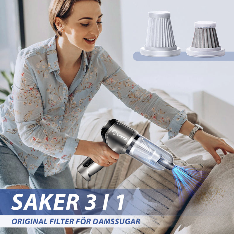 Uppgraderad Mini 3 i 1 dammsugare