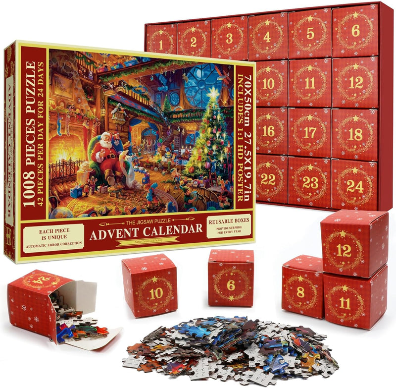 Adventskalender Julpussel