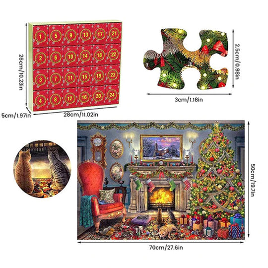 Adventskalender Julpussel