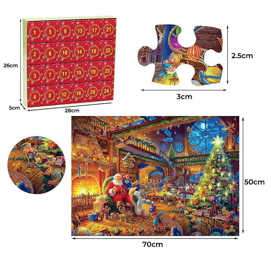 Adventskalender Julpussel