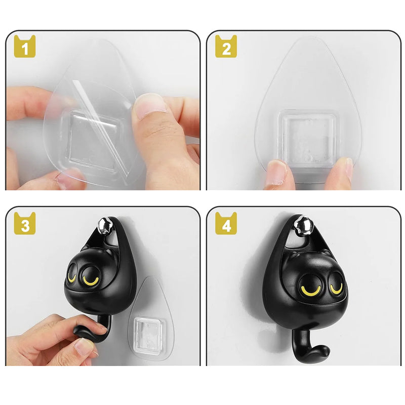 Kreativa Söta Blinkande Kattkrokar