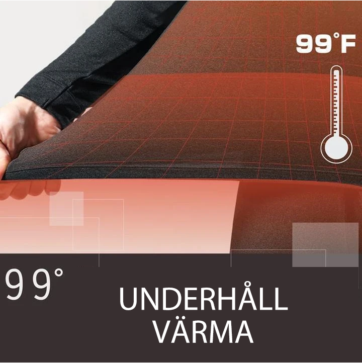 Sömlös elastisk termisk Underkläder