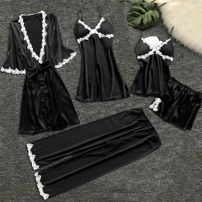 Femdelad pyjamas