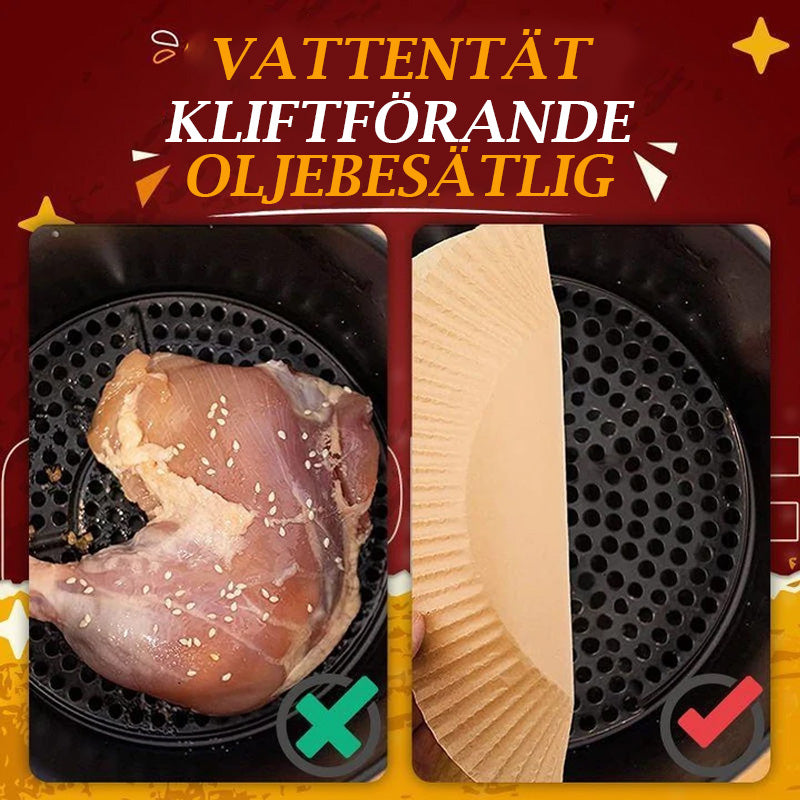 Luft fritös engångspapper(50 st)