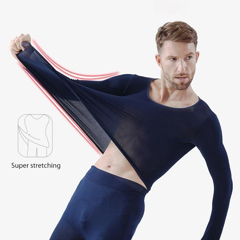Sömlös elastisk termisk Underkläder