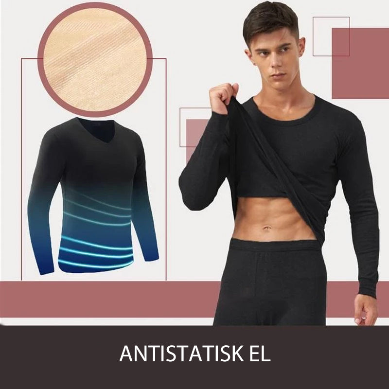 Sömlös elastisk termisk Underkläder