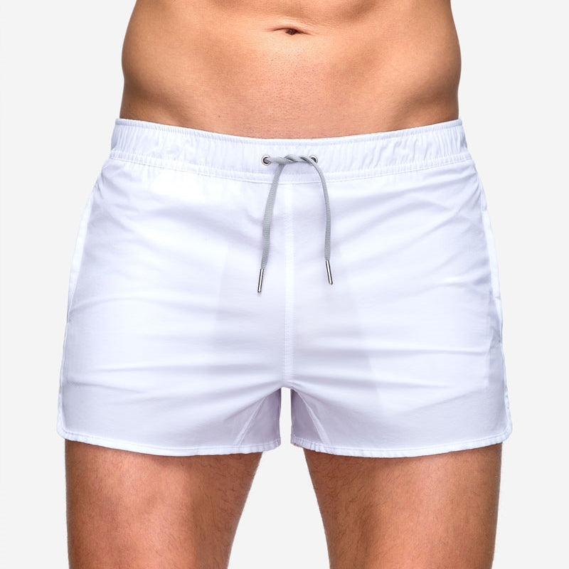 Mäns andningsbara sommarstrandshorts i nät